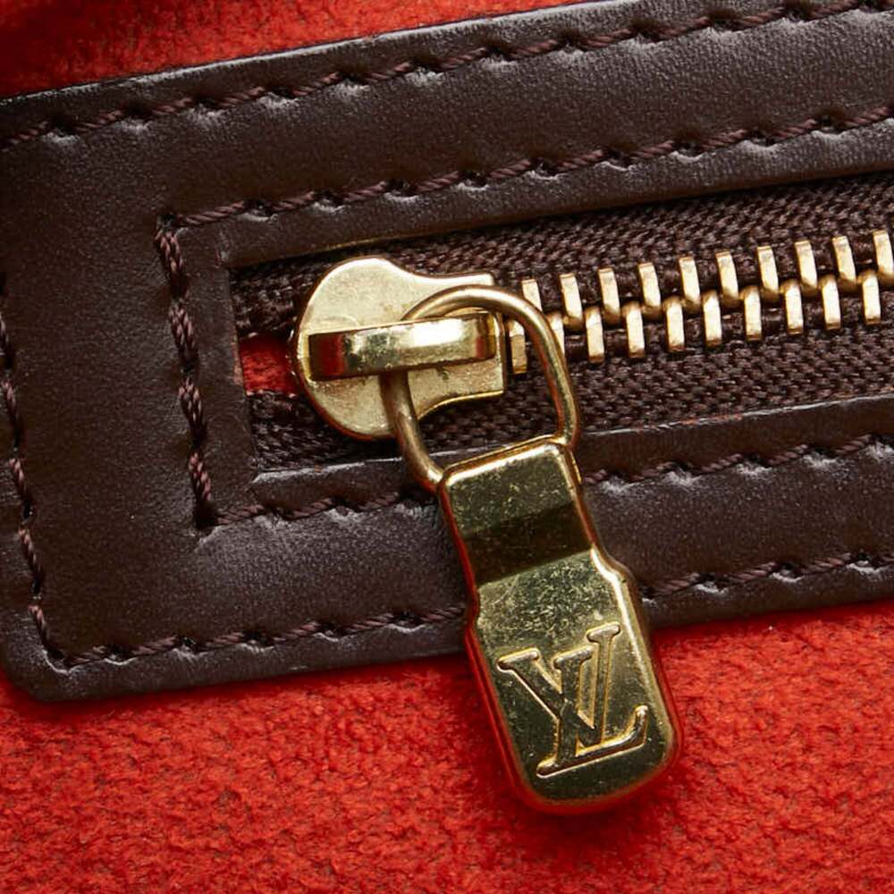 LOUIS VUITTON Brown Damier Leather Shoulder Bag - Picture 11 of 16